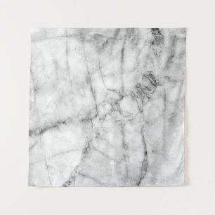 Pattern on the white marble floor texture and back tapestry