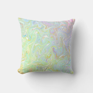 pattern, pastel, mint, pink, turquoise, white, vib cushion