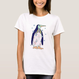 pattern penguin T-Shirt