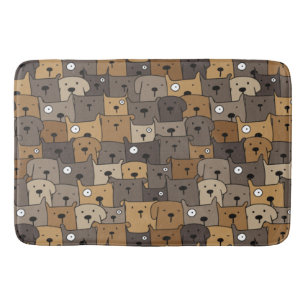 Pattern Pets Cute Dogs Lover Bath Mat