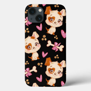 Pattern Pets Cute Funny Puppy Lover     iPhone 13 Case