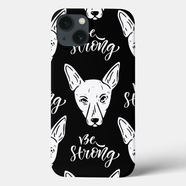 Pattern Pets Strong Dogs Lover     Case-Mate iPhone Case (Back)