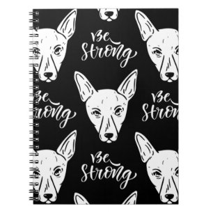 Pattern Pets Strong Dogs Lover    Notebook