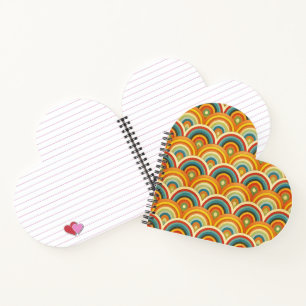 Pattern Rainbow Notebook