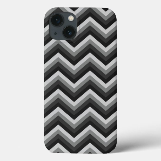 Pattern Retro Zig Zag Chevron Case-Mate iPhone Case (Back)