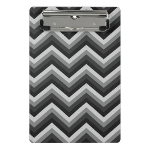 Pattern Retro Zig Zag Chevron Mini Clipboard