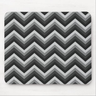 Pattern Retro Zig Zag Chevron Mouse Mat