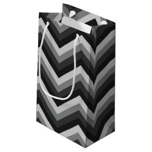 Pattern Retro Zig Zag Chevron Small Gift Bag