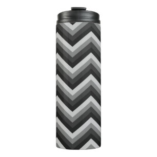 Pattern Retro Zig Zag Chevron Thermal Tumbler