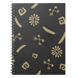 Pattern seamless american notebook