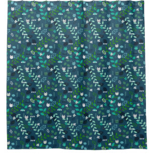 pattern shower curtain