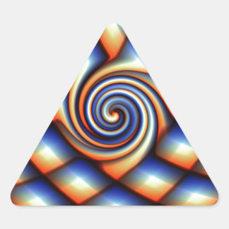 pattern siwrl designed by Tutti Triangle Sticker