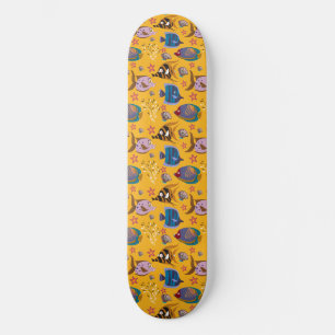 pattern skateboard