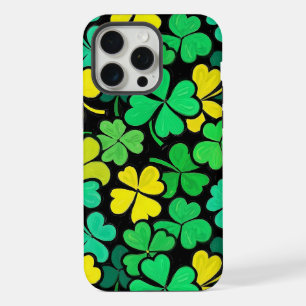 Pattern St. Patrick's Day Clowers  iPhone 15 Pro Max Case