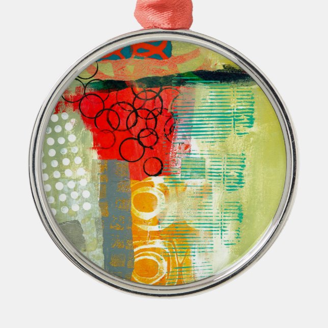 pattern-study metal tree decoration (Front)