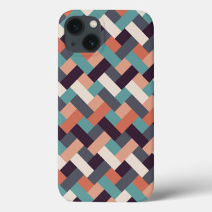 Pattern Stylish Fashion- Geometric Modern Vintage iPhone 13 Case