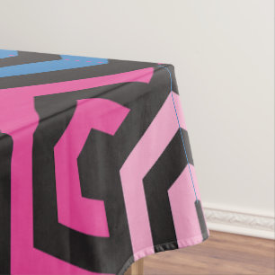 Pattern Stylish Modern- Fashion Geometric colorful Tablecloth