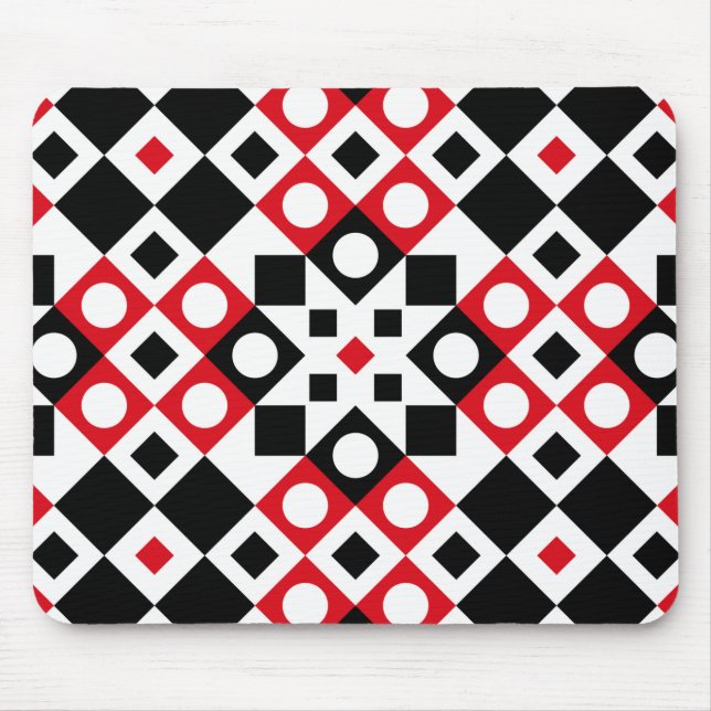 Pattern Stylish Modern Geometric Vintage    Mouse Mat (Front)