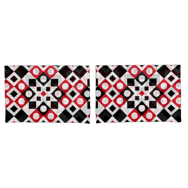Pattern Stylish Modern Geometric Vintage          Pillowcase (Front-Set)