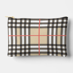Pattern Stylish Scottish Geometric Fashion     Accessory Pouch
