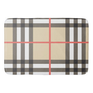 Pattern Stylish Scottish Geometric Fashion   Bath Mat