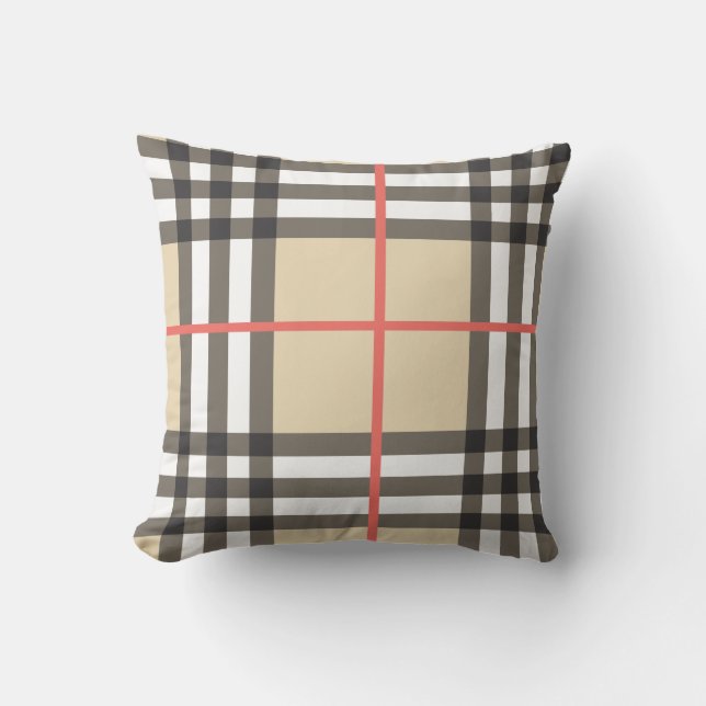 Pattern Stylish Scottish Geometric Fashion     Cushion (Front)
