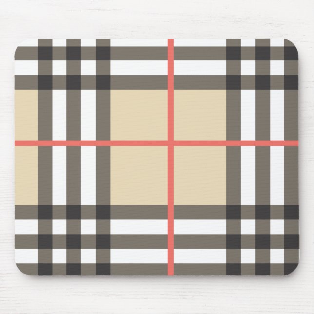 Pattern Stylish Scottish Geometric Fashion        Mouse Mat (Front)