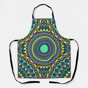 Pattern Summer Stylish Colourful Vintage Trendy    Apron