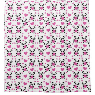 Pattern to the Day of Love Shower Curtain