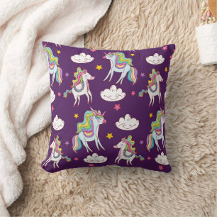 Pattern Unicorn Funny Magic Horse       Cushion
