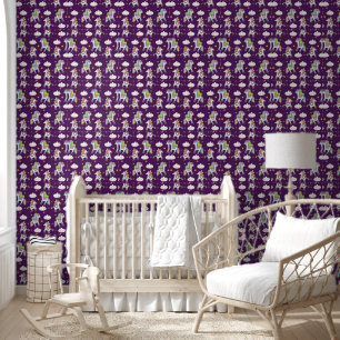Pattern Unicorn Funny Magic Horse Wallpaper