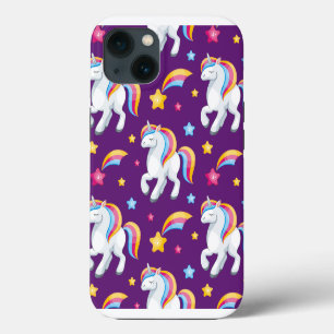 Pattern Unicorn Magic Horse Cute iPhone 13 Case