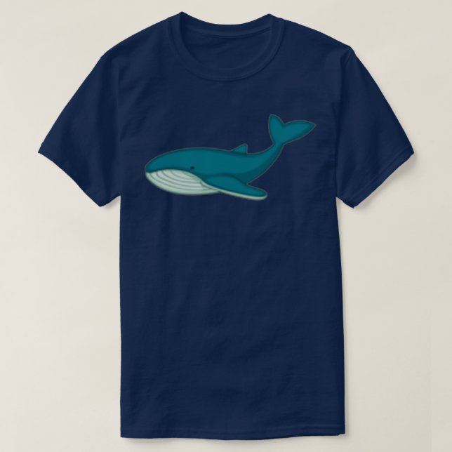 Pattern Whale 6 T-Shirt (Design Front)