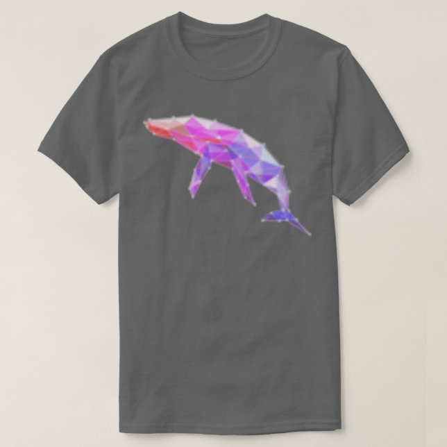 Pattern Whale 8 T-Shirt (Design Front)