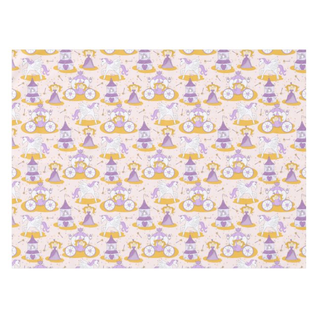pattern with a princess tablecloth (Front (Horizontal))