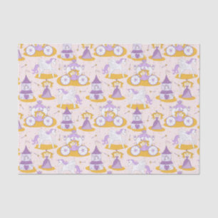 pattern with a princess tissue paper