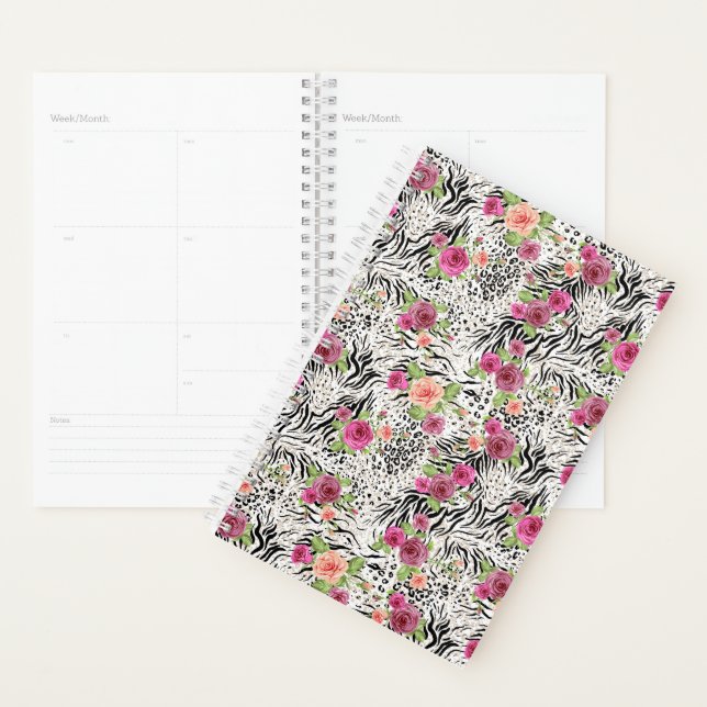 Pattern With Animal Prints Planner (Display)