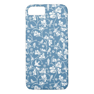 pattern with birds and plants ornament iPhone 8/7 case