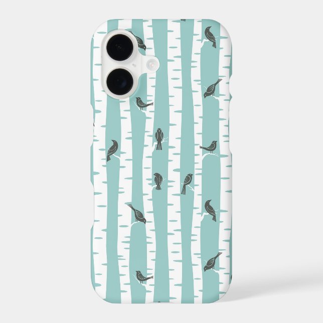 Pattern with birds and trees (Back)