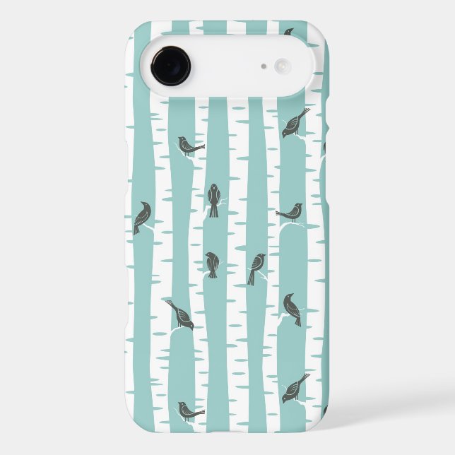 Pattern with birds and trees Case-Mate samsung galaxy case (Back)