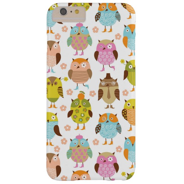 pattern with birds Case-Mate iPhone case (Back)
