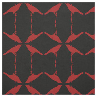 Pattern With Birds Fabric