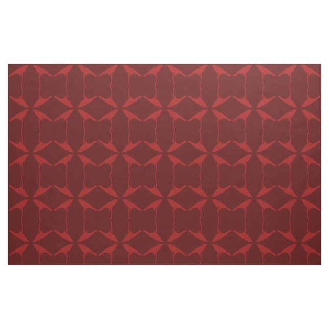 Pattern With Birds Fabric (Fat Quarter)