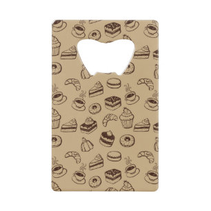 Pattern With Cakes, Desserts And Bakery
