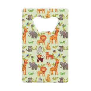 Pattern With Cartoon Animals