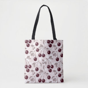 Pattern with Cherries 2 Tote Bag