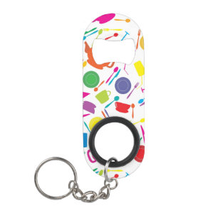 Pattern With Coloured Kitchen Stuff