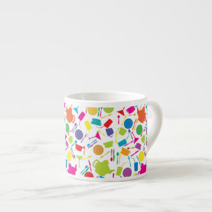 Pattern With Coloured Kitchen Stuff Espresso Cup