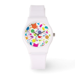 Pattern With Coloured Kitchen Stuff Watch