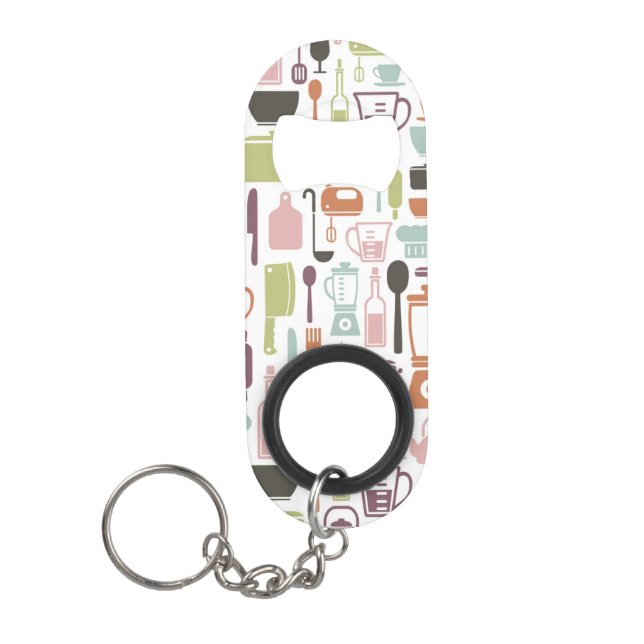 Pattern with colourful cooking icons (Front)